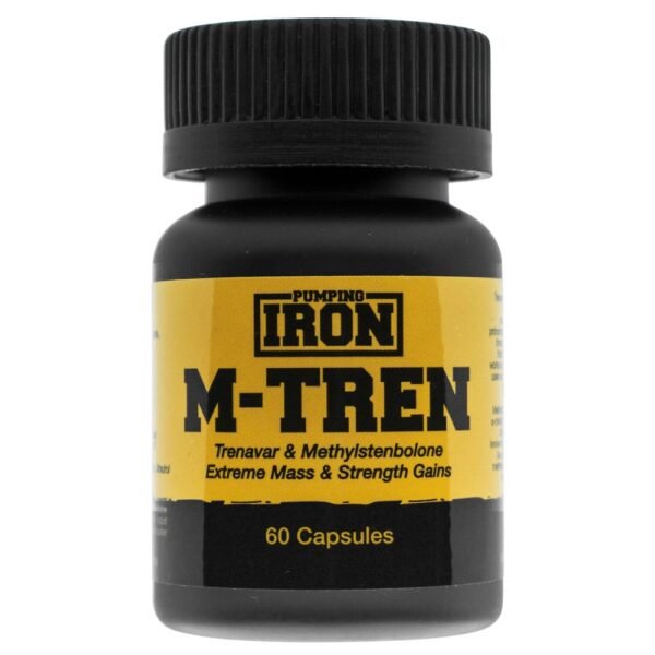 "M-Tren" Methylstenbolone/Trenavar mišinys ‘Pumping Iron’ Prohormonai (60kaps/20mg)